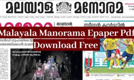 Malayala Manorama Epaper Pdf Download Free
