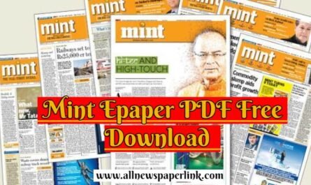 Mint Epaper PDF Free Download