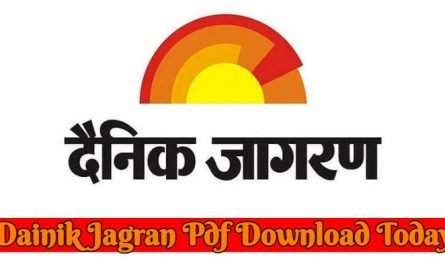 Dainik Jagran Epaper Pdf Download |