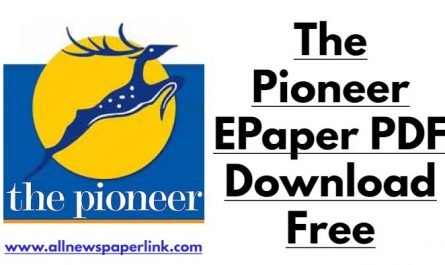 Pioneer EPaper PDF Download