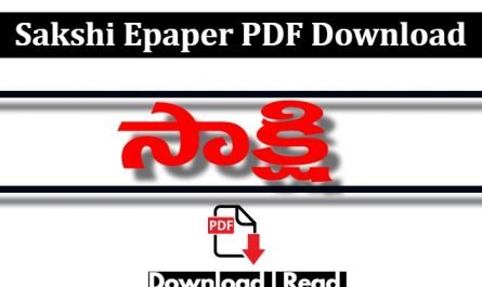Sakshi Epaper PDF Download