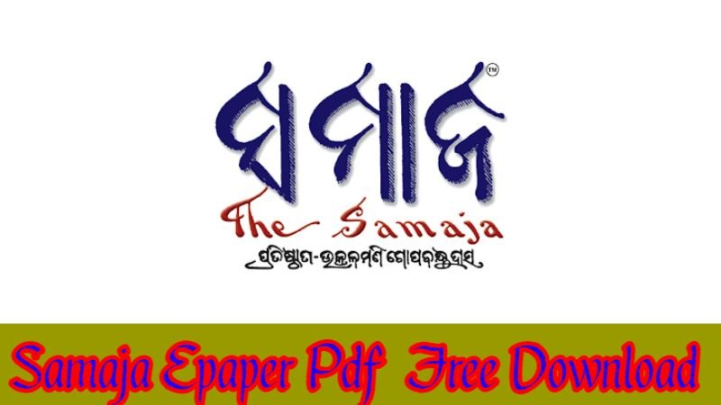 Samaja Epaper Download today